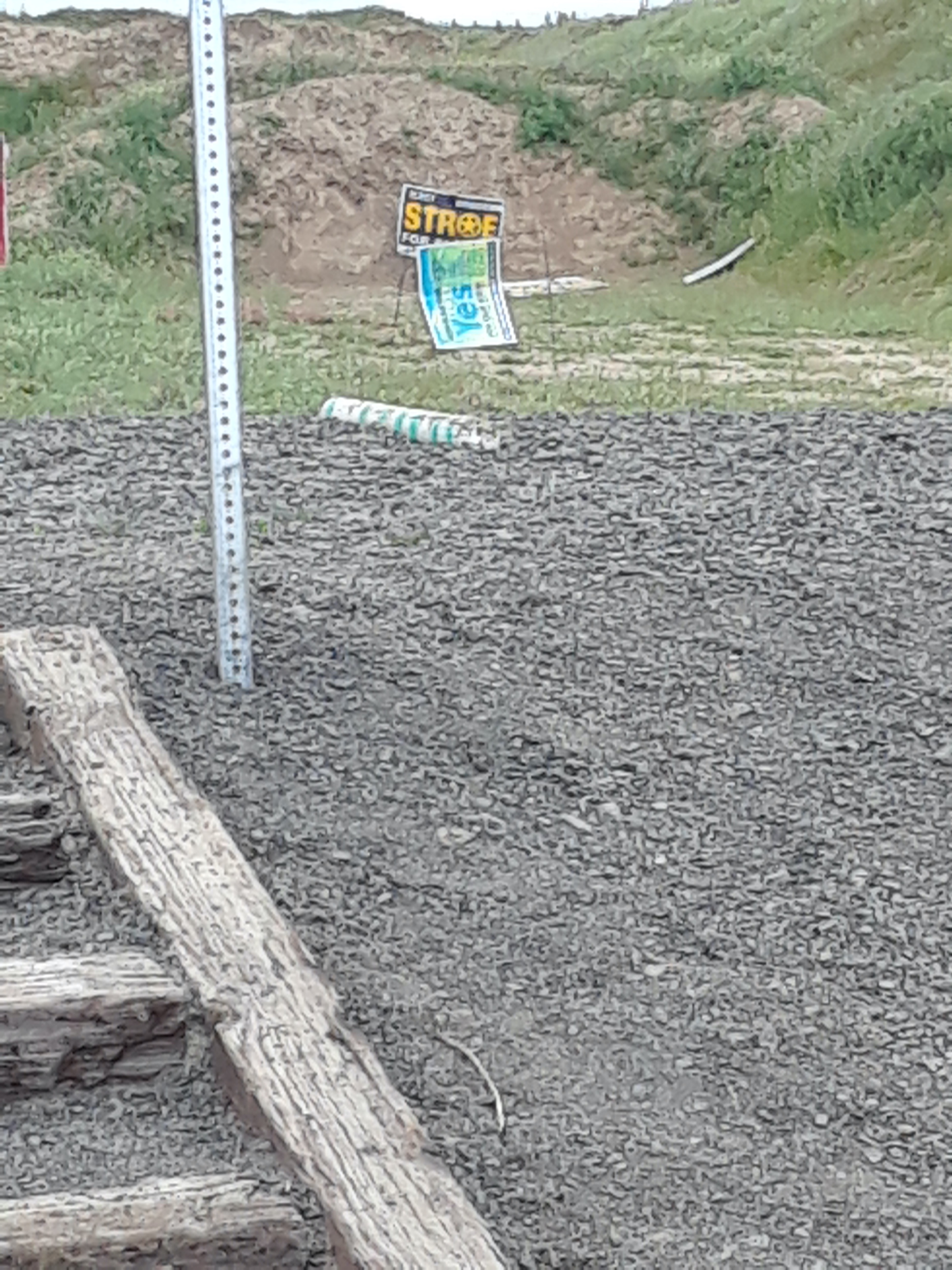 20 yd targets are not allowed on the Action Range